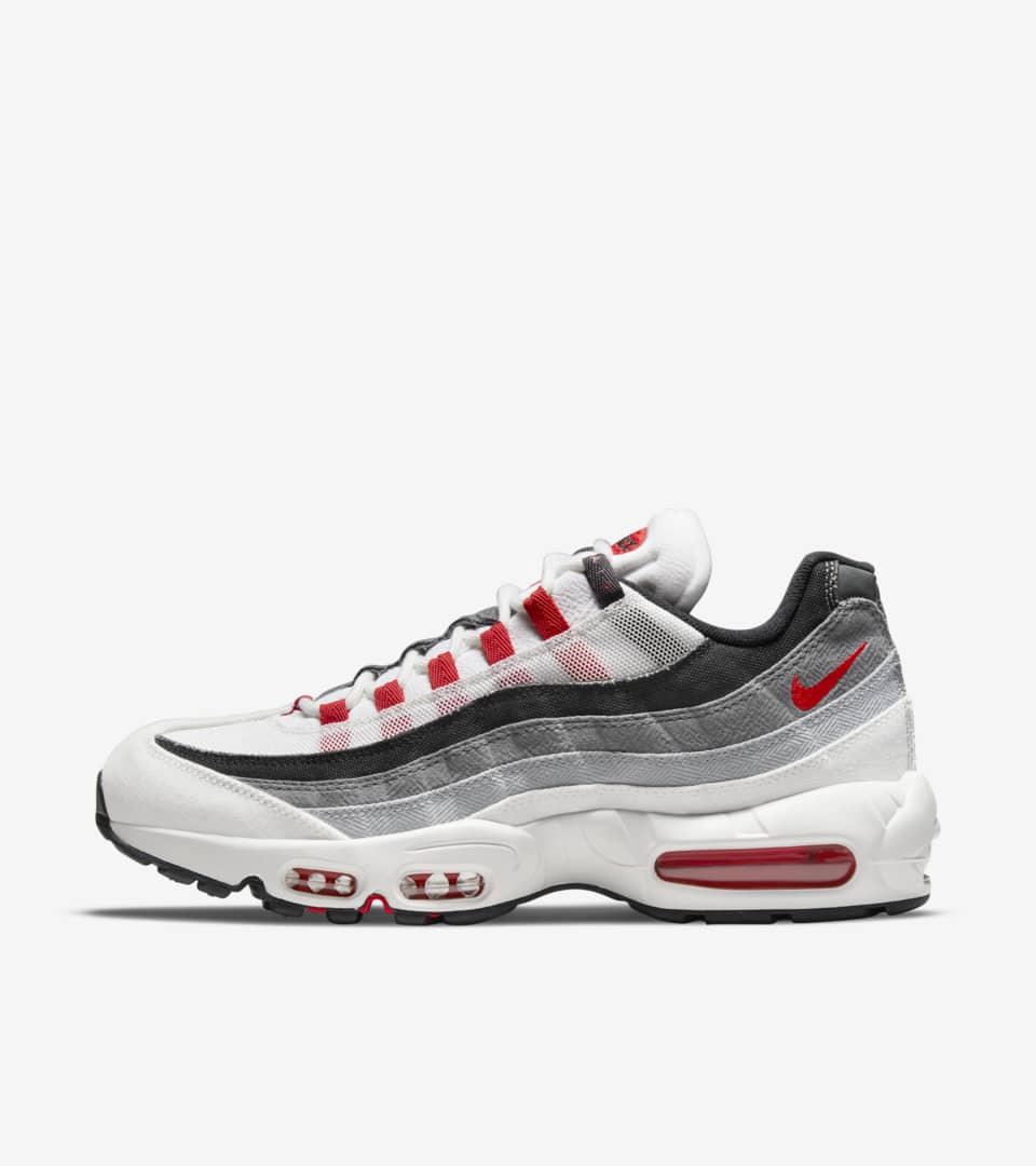 gray black and white nike air max